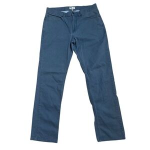 Peter Millar Pants Mens 34x32 Blue Performance Golf‎ Chinos